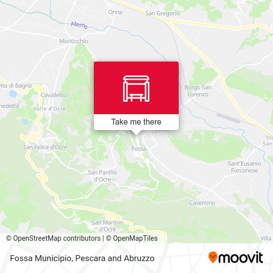 Fossa Municipio map