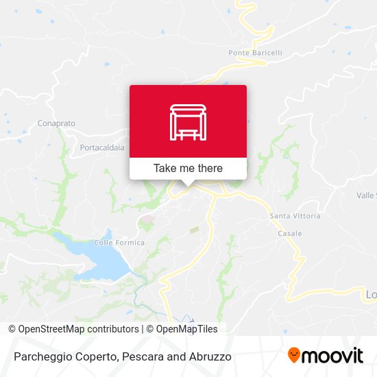 Parcheggio Coperto map