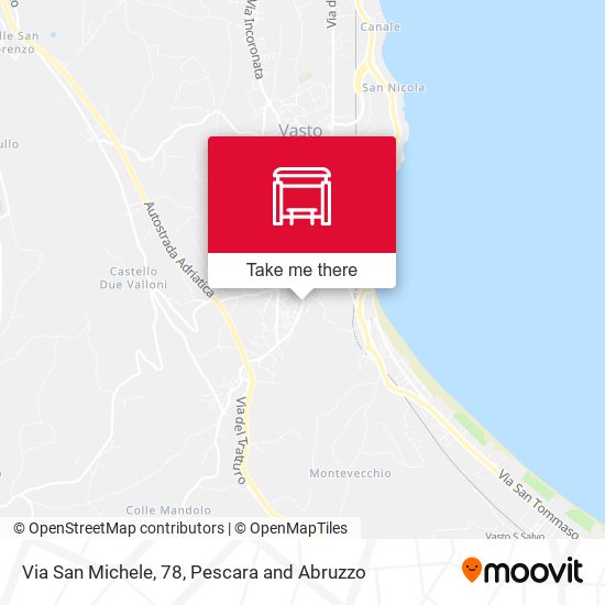 Via San Michele, 78 map