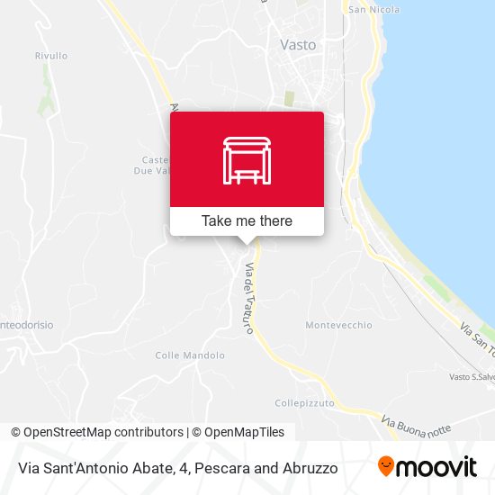 Via Sant'Antonio Abate, 4 map