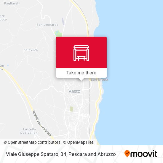 Viale Giuseppe Spataro, 34 map