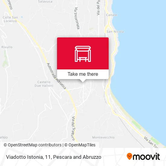 Viadotto Istonia, 11 map
