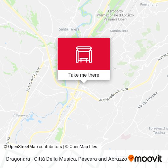 Dragonara - Città Della Musica map