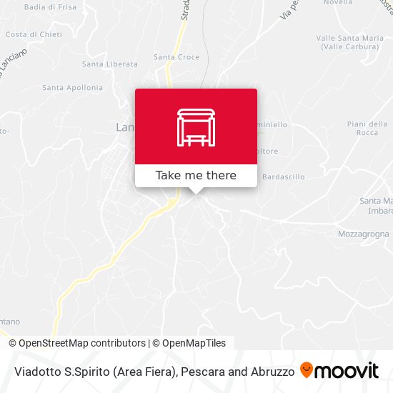 Viadotto S.Spirito (Area Fiera) map