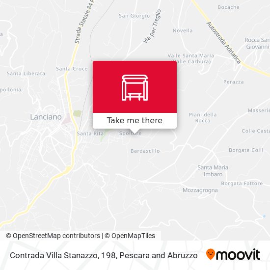 Contrada Villa Stanazzo, 198 map