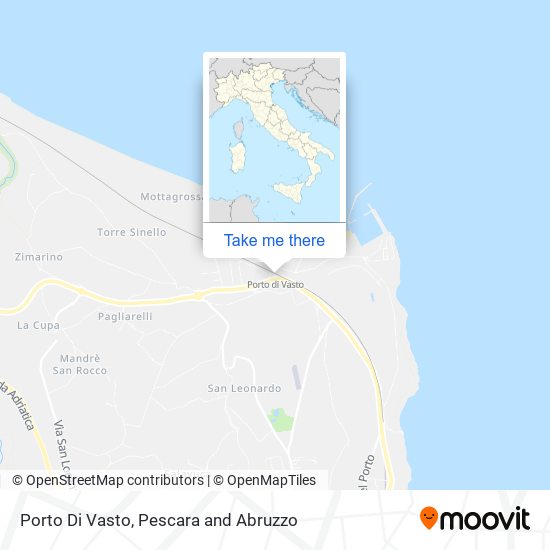 Porto Di Vasto map