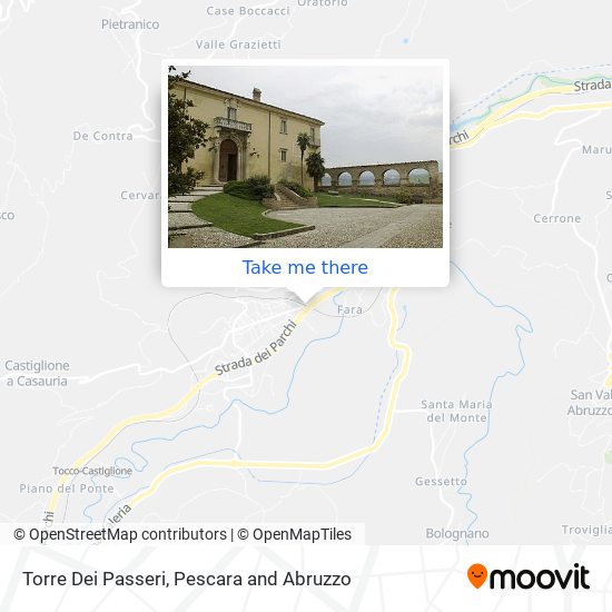 Torre Dei Passeri map