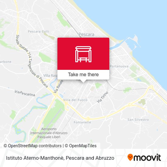 Istituto Aterno-Manthonè map