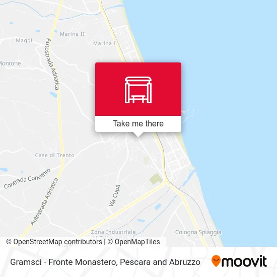 Gramsci - Monastery Front map