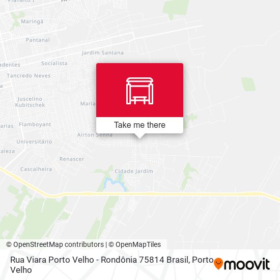 Rua Viara Porto Velho - Rondônia 75814 Brasil map