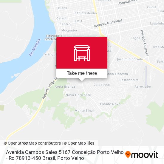 Avenida Campos Sales 5167 Conceição Porto Velho - Ro 78913-450 Brasil map