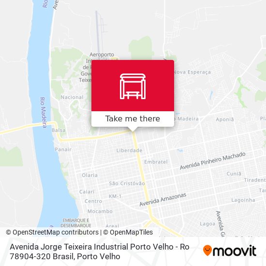 Avenida Jorge Teixeira Industrial Porto Velho - Ro 78904-320 Brasil map