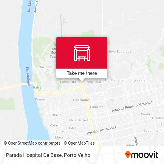 Parada Hospital De Base map