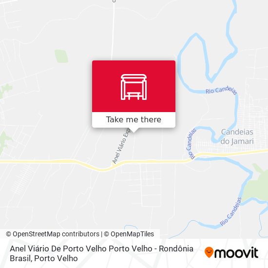 Anel Viário De Porto Velho Porto Velho - Rondônia Brasil map