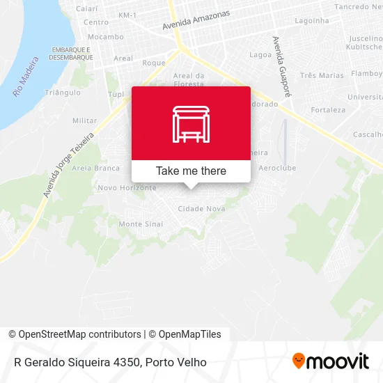 R Geraldo Siqueira 4350 map