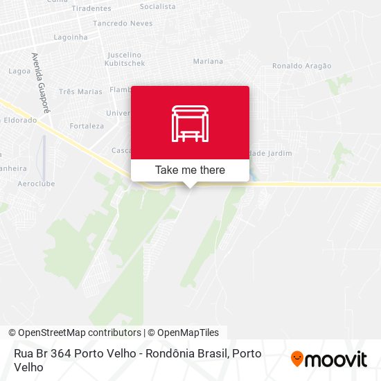 Mapa Rua Br 364 Porto Velho - Rondônia Brasil