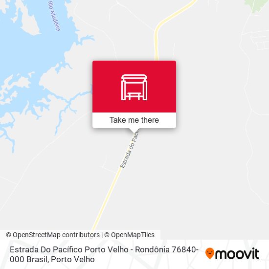 Mapa Estrada Do Pacífico Porto Velho - Rondônia 76840-000 Brasil