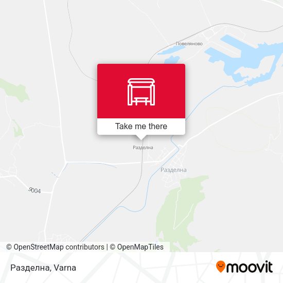 Карта Разделна