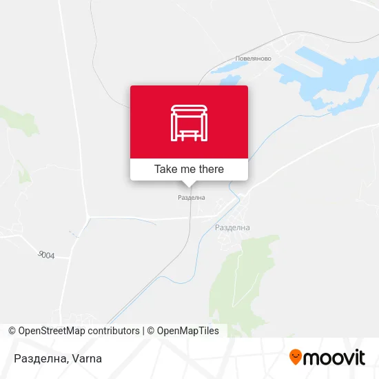 Карта Разделна