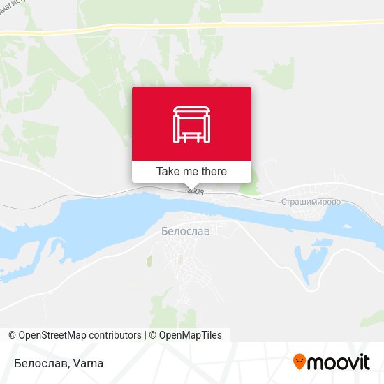 Карта Белослав