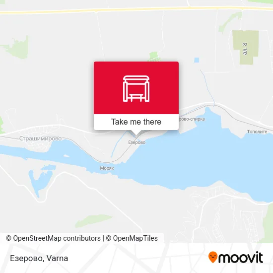 Карта Езерово