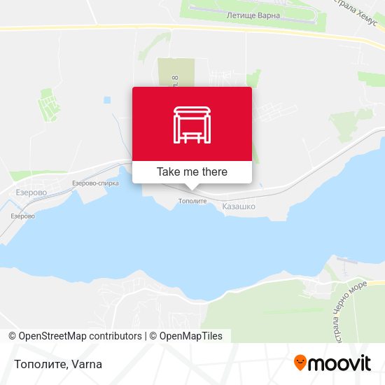 Карта Тополите