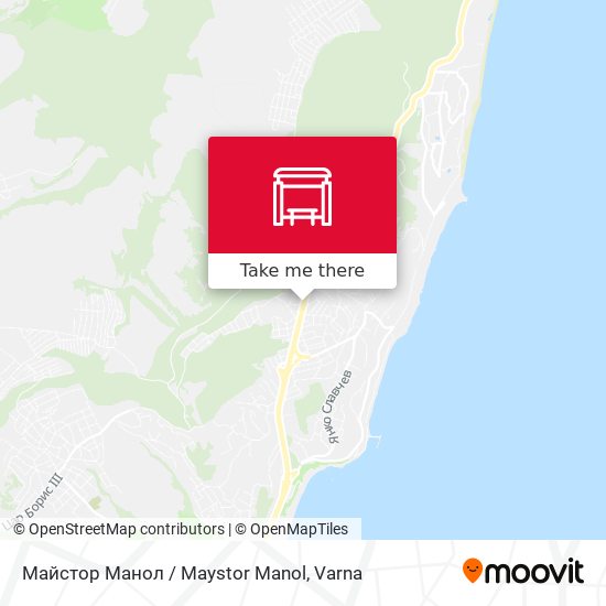 Майстор Манол / Maystor Manol map