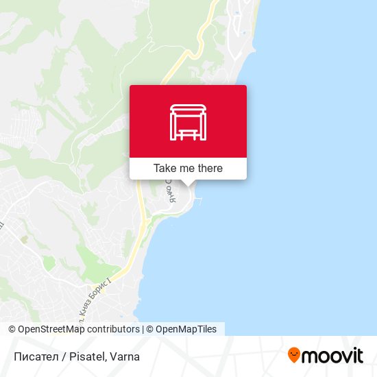 Карта Писател / Pisatel