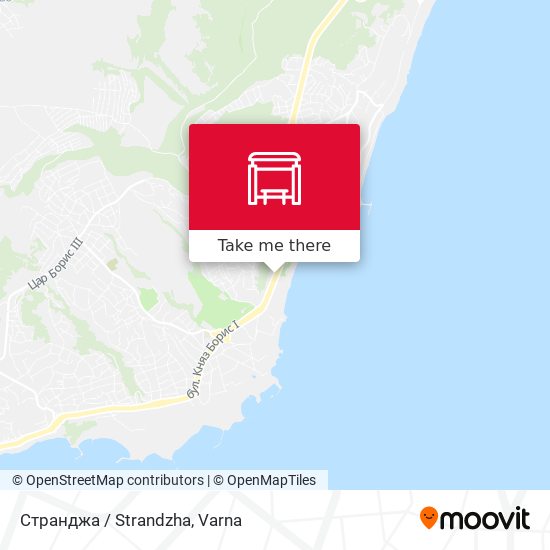 Странджа / Strandzha map