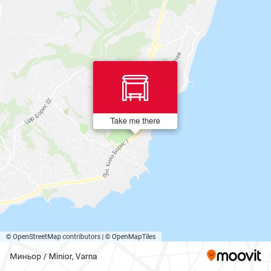 Миньор / Minior map