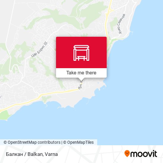 Балкан / Balkan map