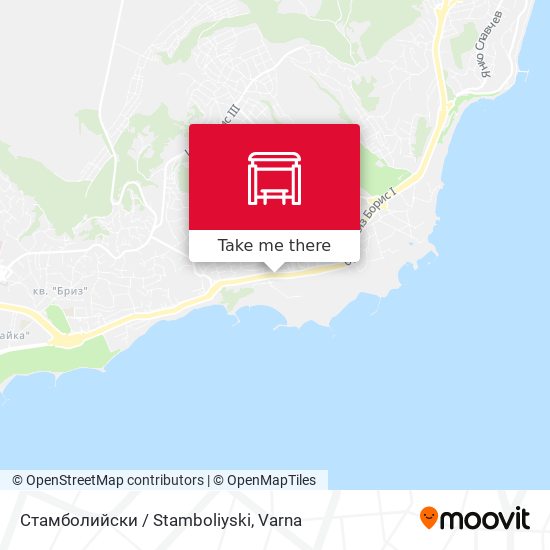 Стамболийски / Stamboliyski map