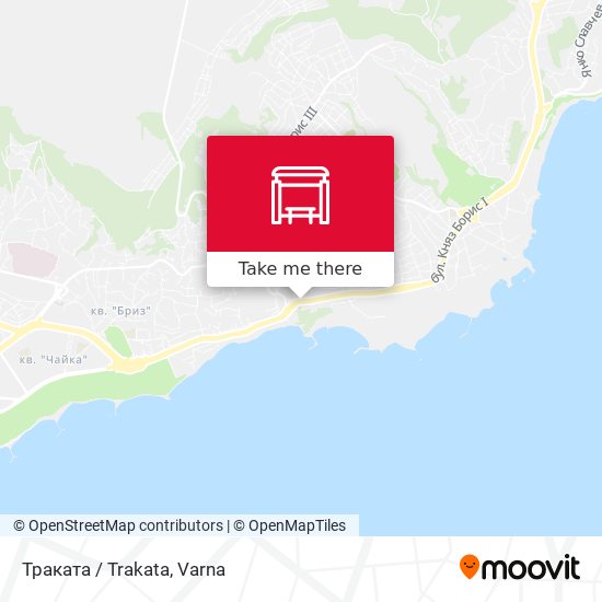Траката / Trakata map