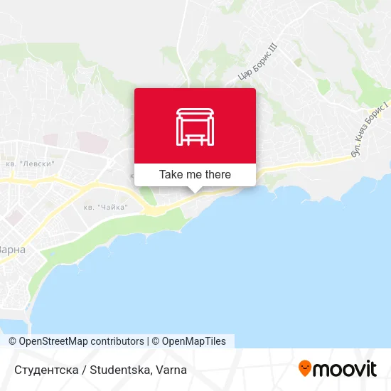 Карта Студентска / Studentska