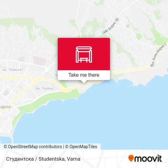 Карта Студентска / Studentska