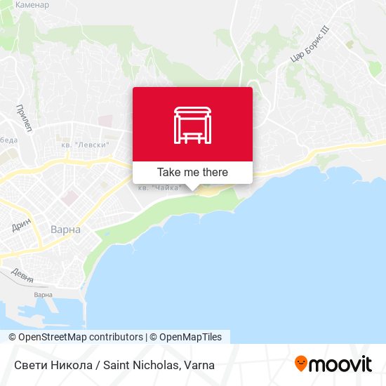 Свети Никола / Saint Nicholas map