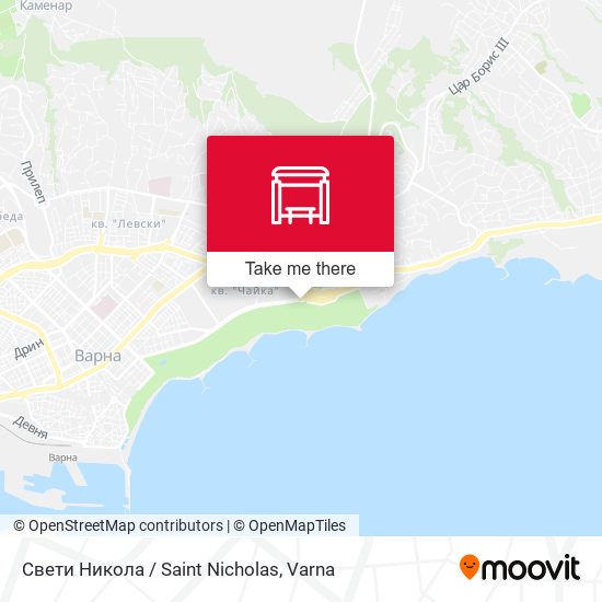 Свети Никола / Saint Nicholas map