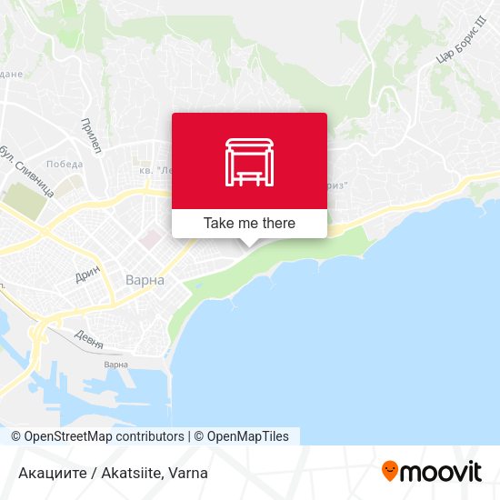 Карта Акациите / Akatsiite