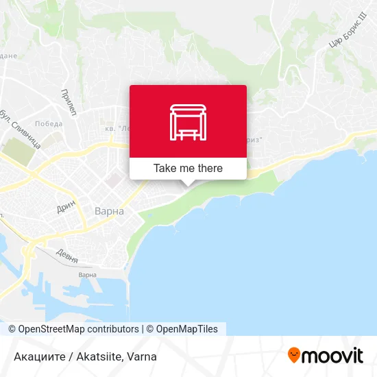 Карта Акациите / Akatsiite