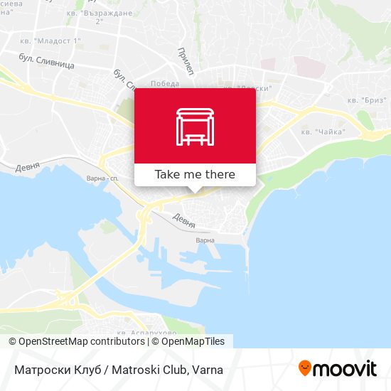 Матроски Клуб / Matroski Club map