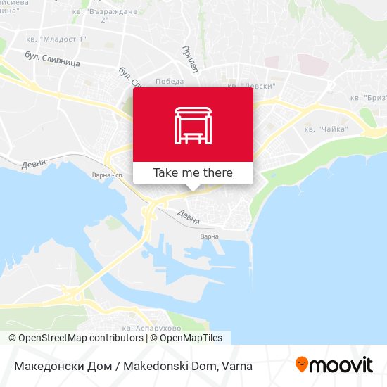 Македонски Дом / Makedonski Dom map