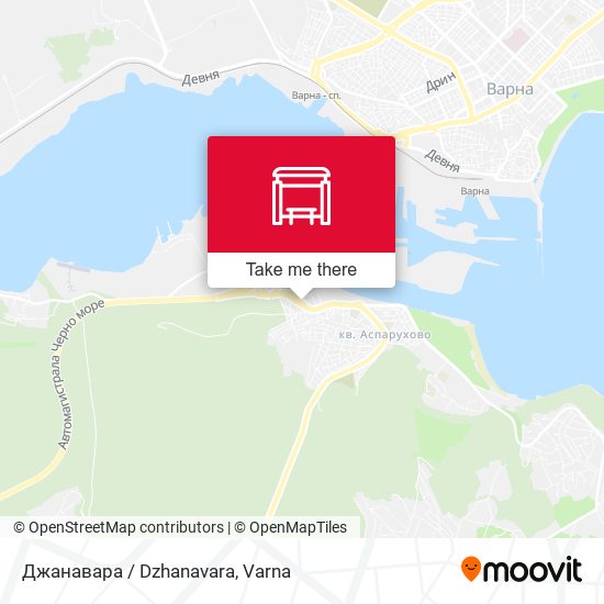 Карта Джанавара / Dzhanavara