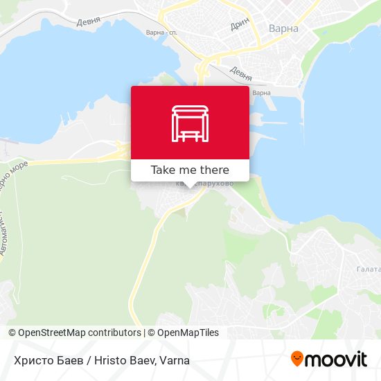 Христо Баев / Hristo Baev map