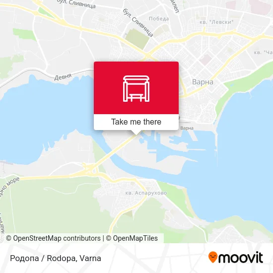 Карта Родопа / Rodopa
