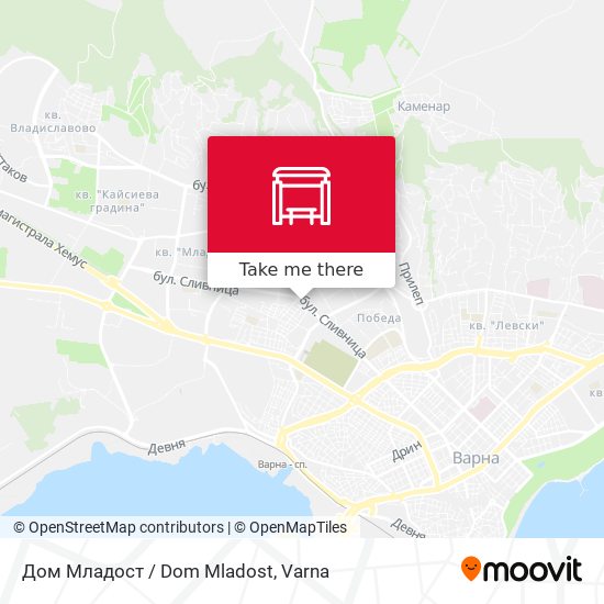 Дом Младост / Dom Mladost map
