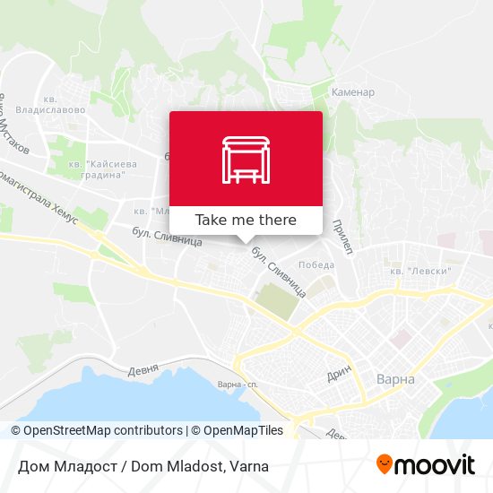 Дом Младост / Dom Mladost map