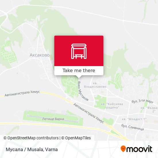 Мусала / Musala map
