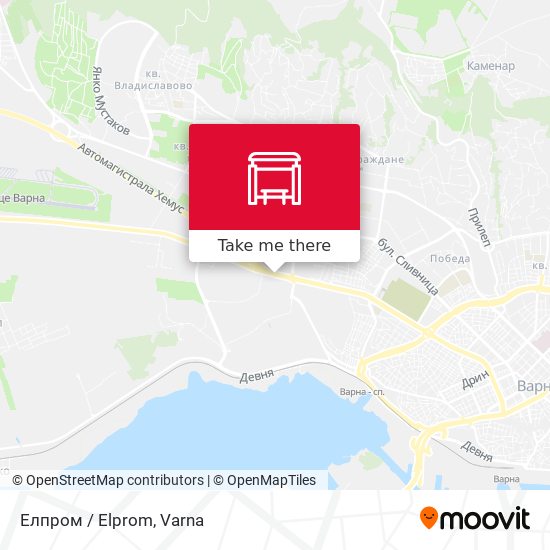 Елпром / Elprom map