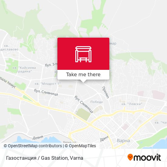 Газостанция / Gas Station map