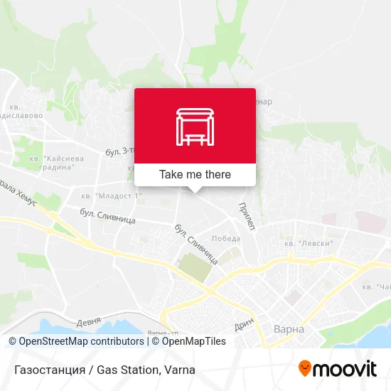 Карта Газостанция / Gas Station
